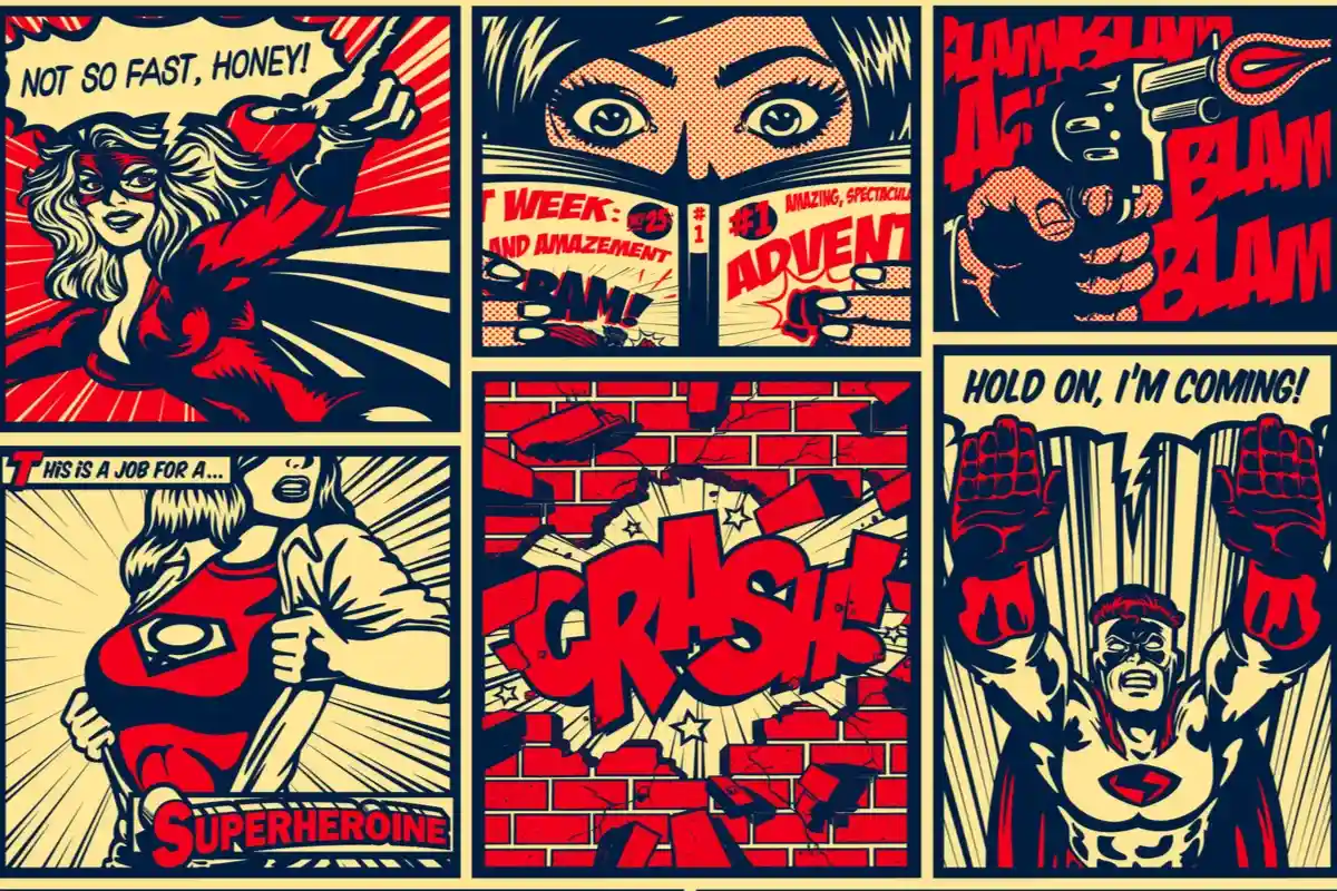 Супер-коллекция комиксов. Фото: durantelallera / shutterstock.com
