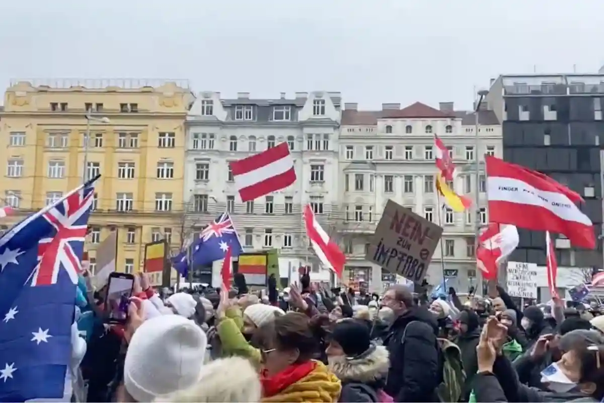 Протесты в Вене