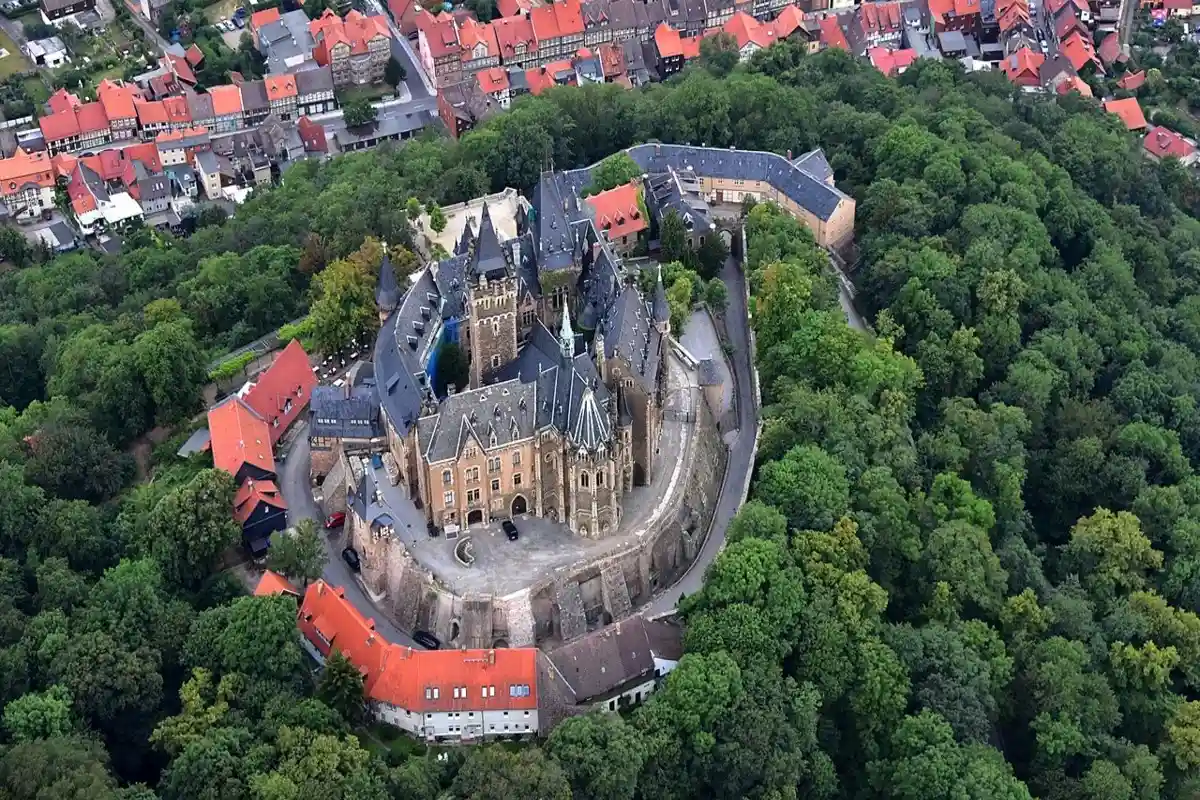 Природа вокруг замка Вернигероде. Фото: Wolkenkratzer / wikimedia.org