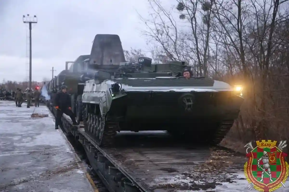 Россия перебрасывает войска в Белоруссию. Фото: Минобороны Белоруссии