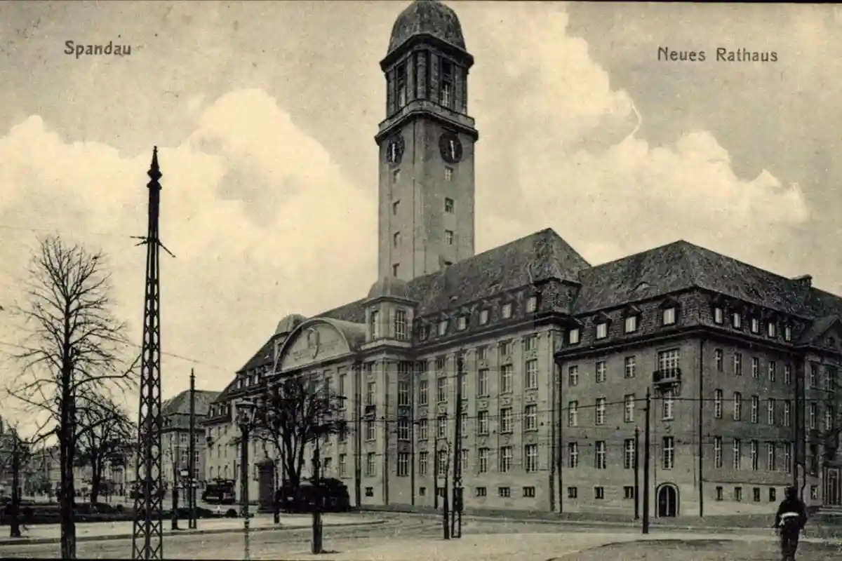 Городская мэрия. Шпандау, 1913 г. Фото: IMAGO