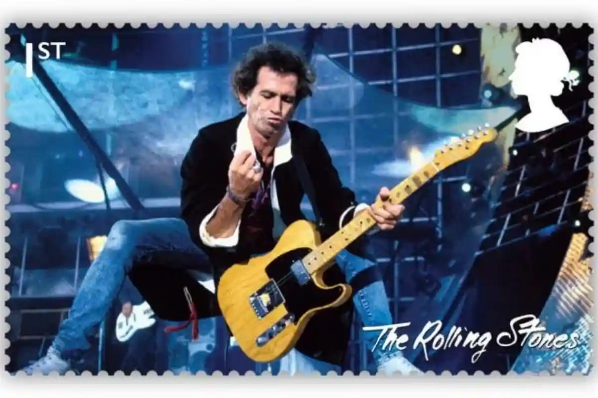 Королевская почта Великобритании выпустит марки к юбилею The Rolling Stones. Фото: shop.royalmail.com