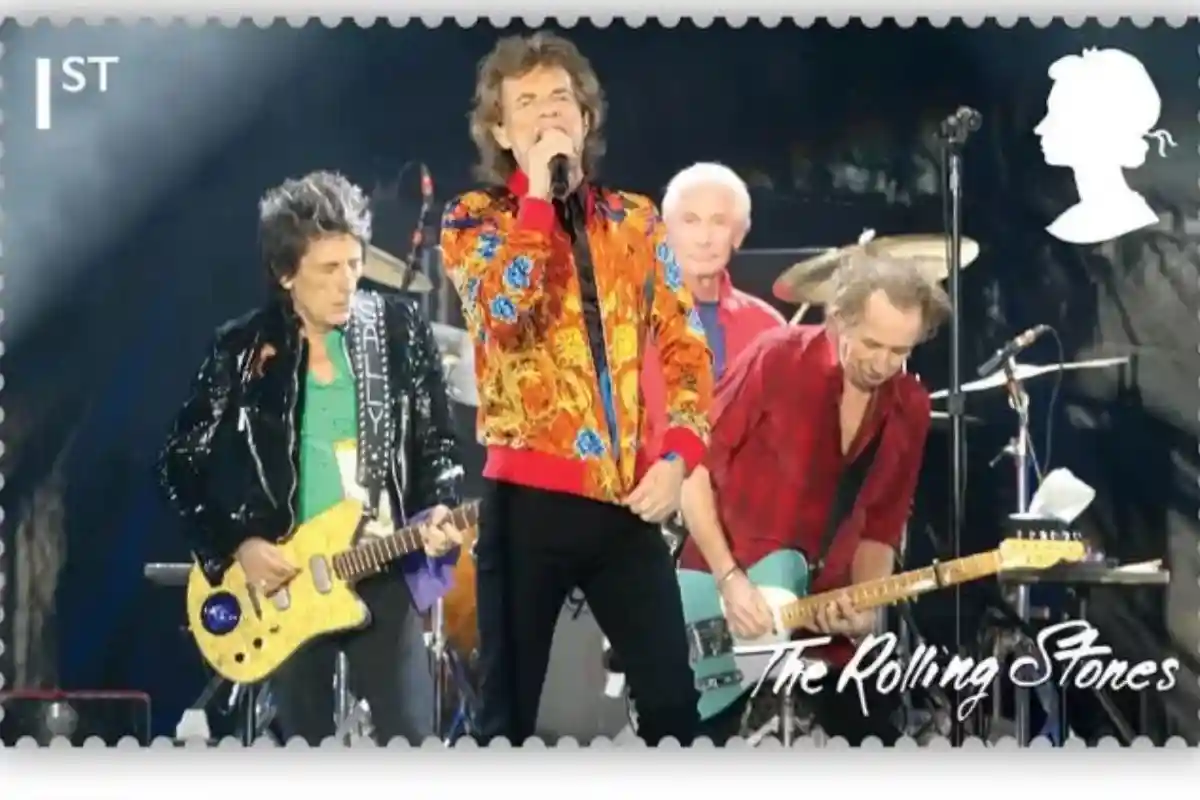 Королевская почта Великобритании выпустит марки к юбилею The Rolling Stones