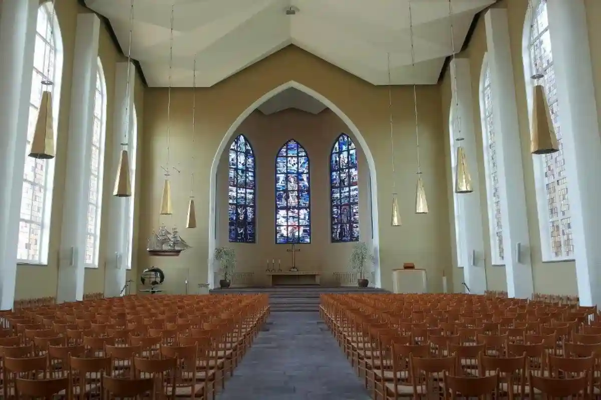 Главный зал церкви. Фото: Dirk Scheider / wikimedia.org