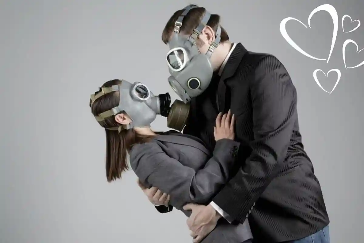 День святого Валентина в маске