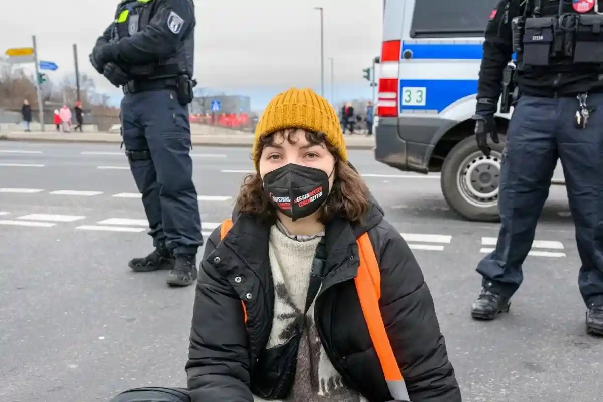 Эко-активисты в Берлине