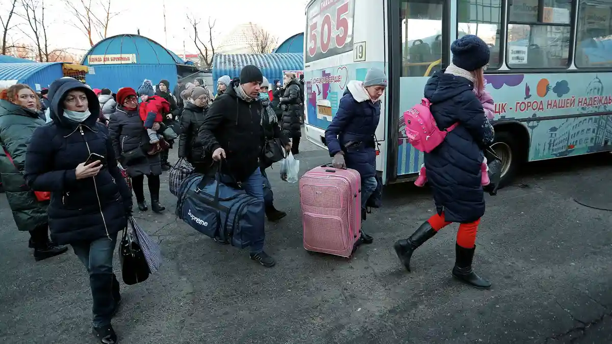 Эвакуация на Украине