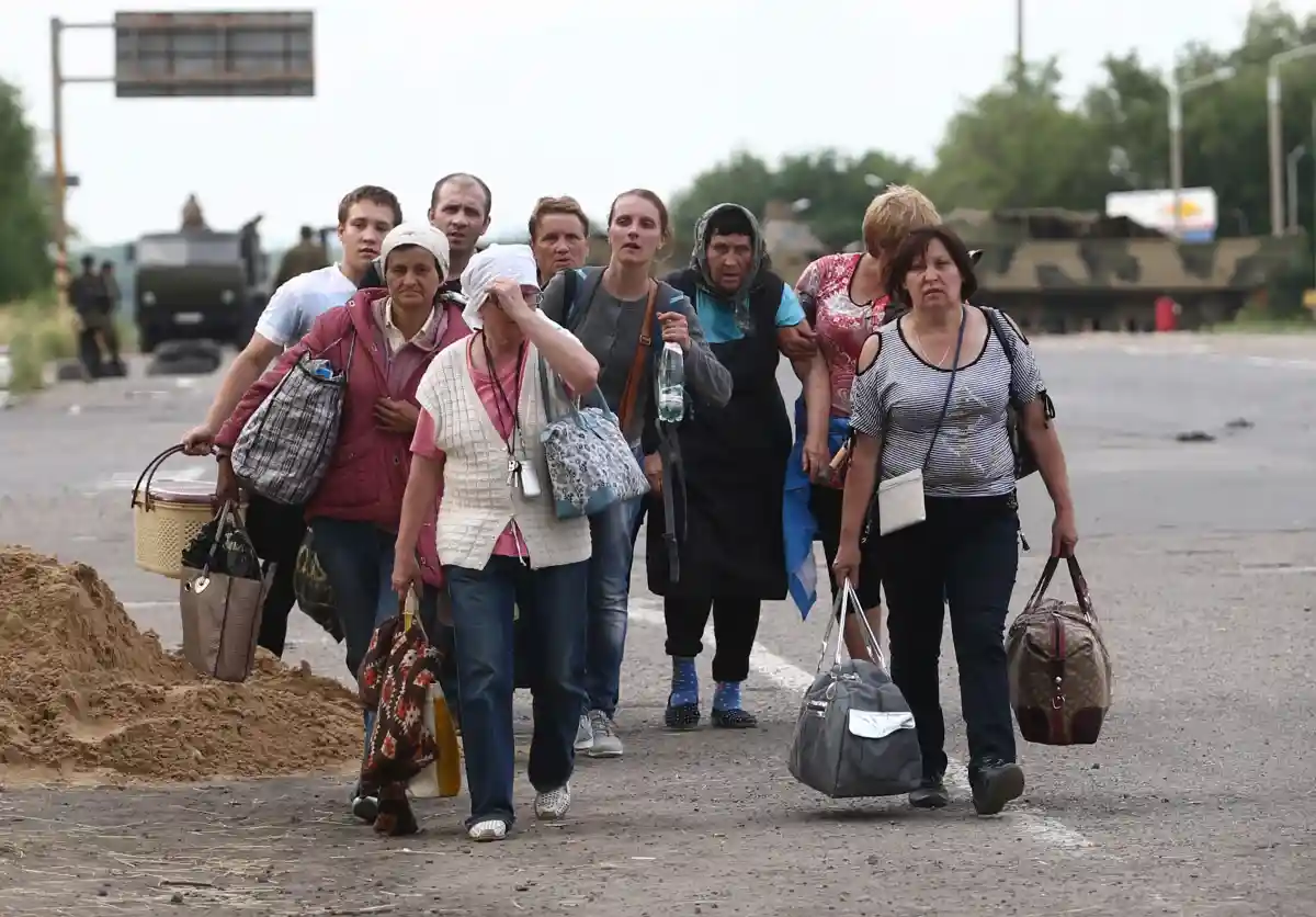 Германия и украинские беженцы