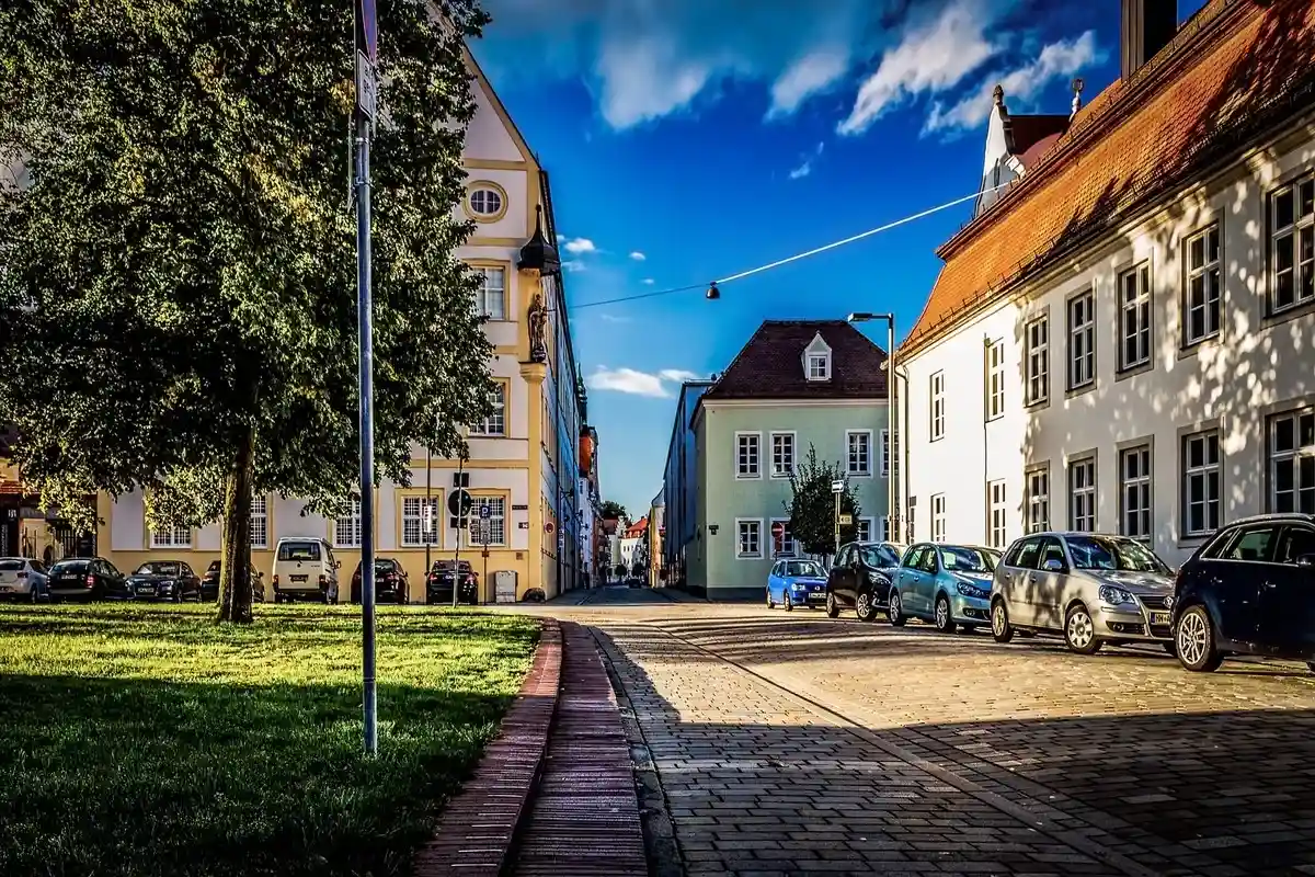 Улицы современного города Ингольштадт. Фото: ddzphoto / pixabay.com