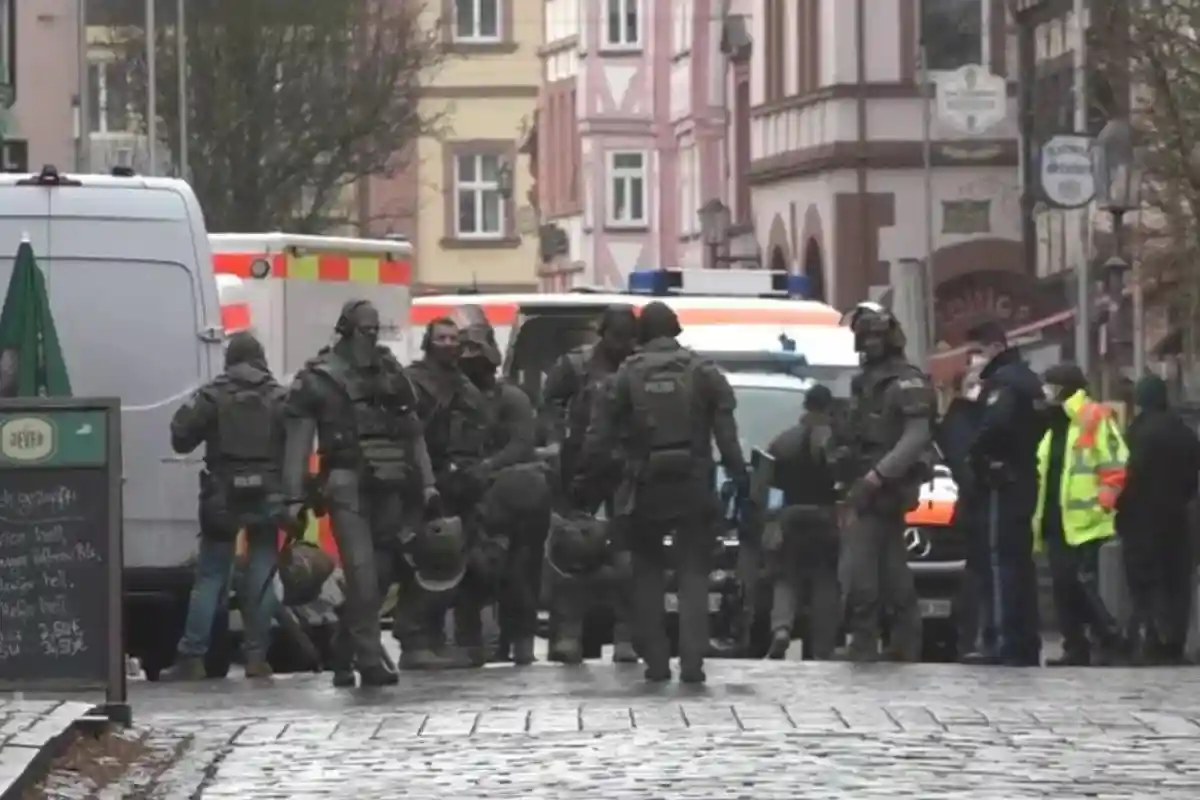 Карлштадт: захват заложников. Фото: скриншот / br24.de