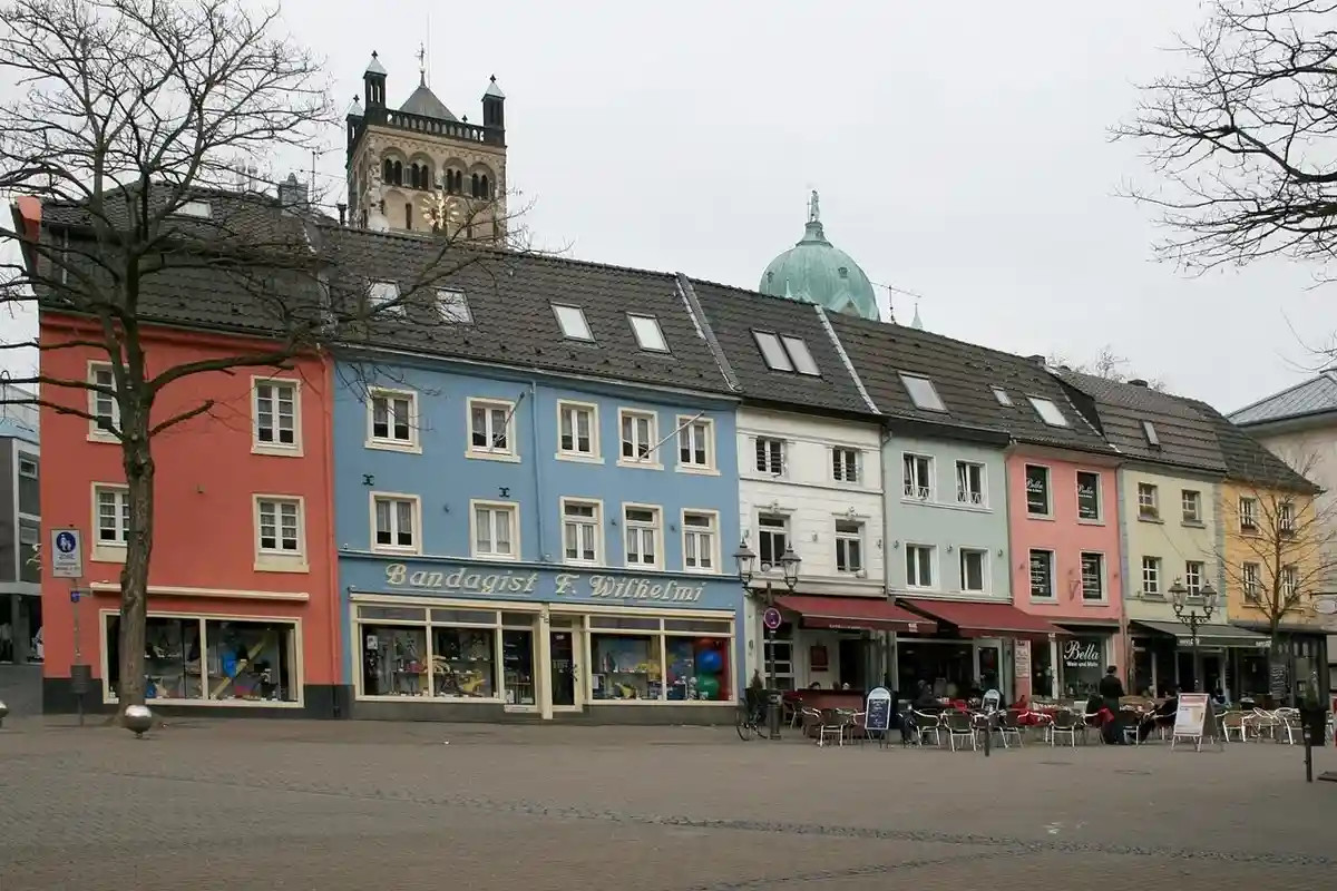 Площадь города Нойс. Фото: Käthe u. Bernd Limburg / wikimedia.org