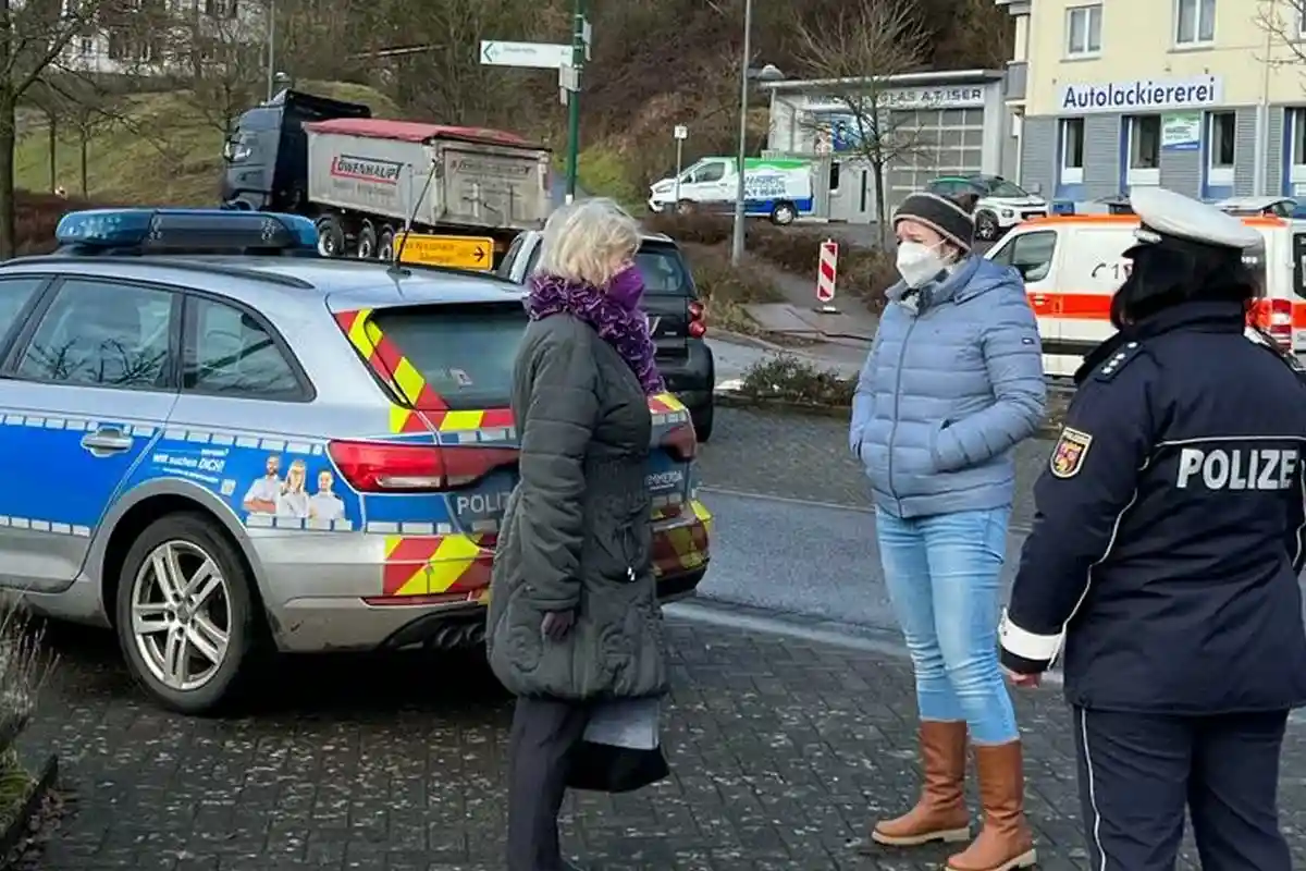 Расправа в Пфальце. Фото: @Polizei_KL/ twitter