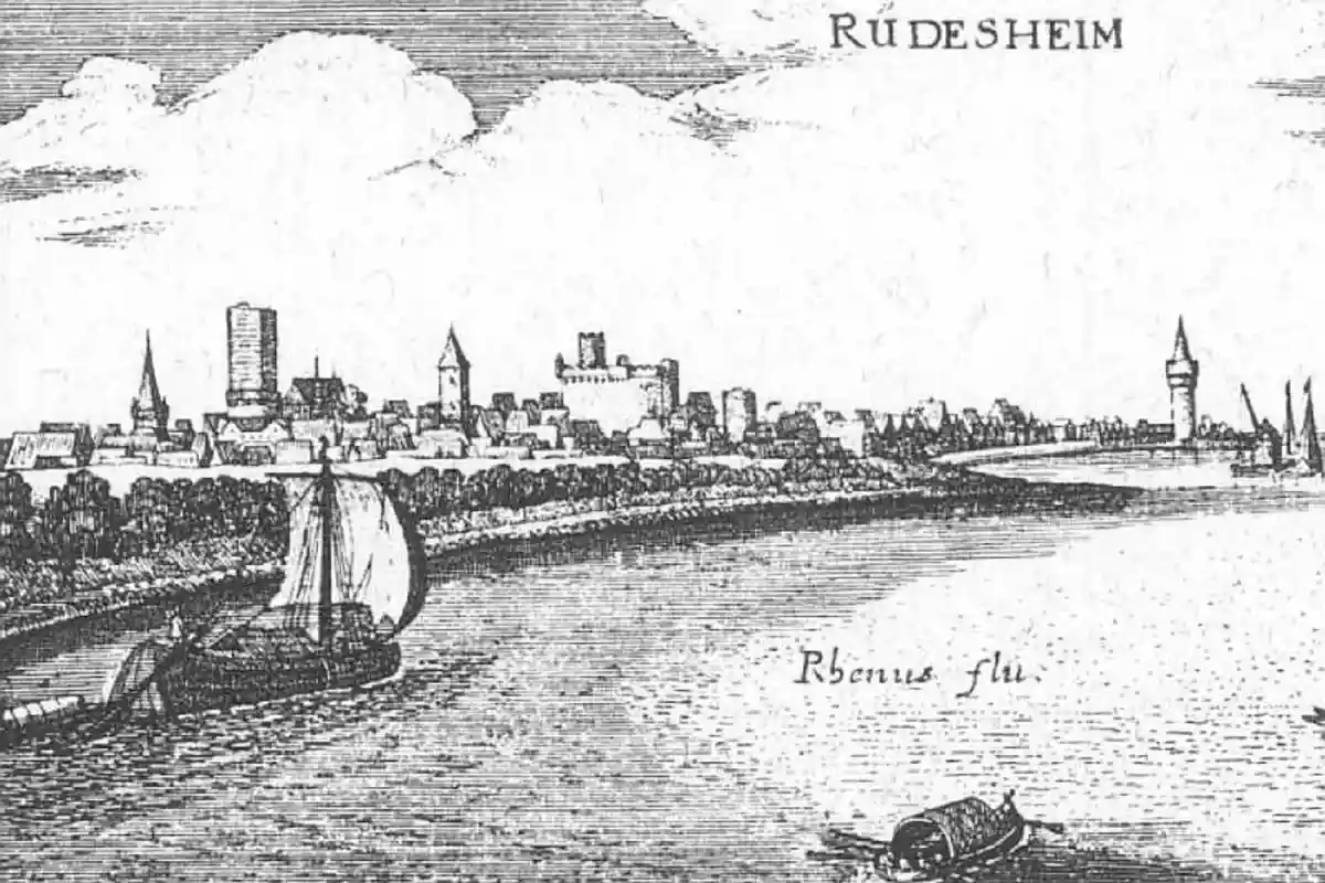 Рюдесхайм в 1655 году. Фото: wikipedia.org