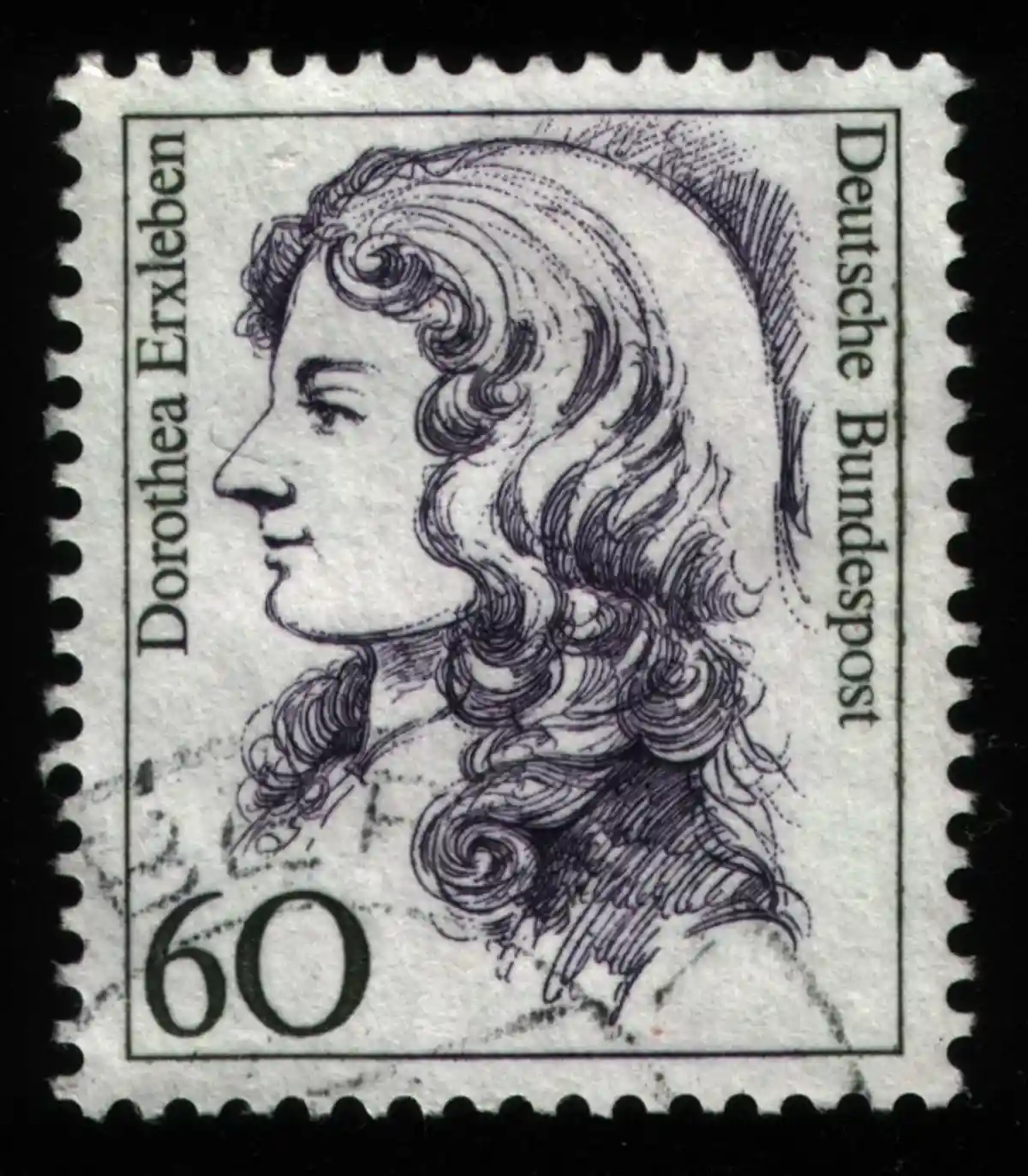 Изображение на марке первой женщины-врача в Германии. Фото: dic.academic.ru