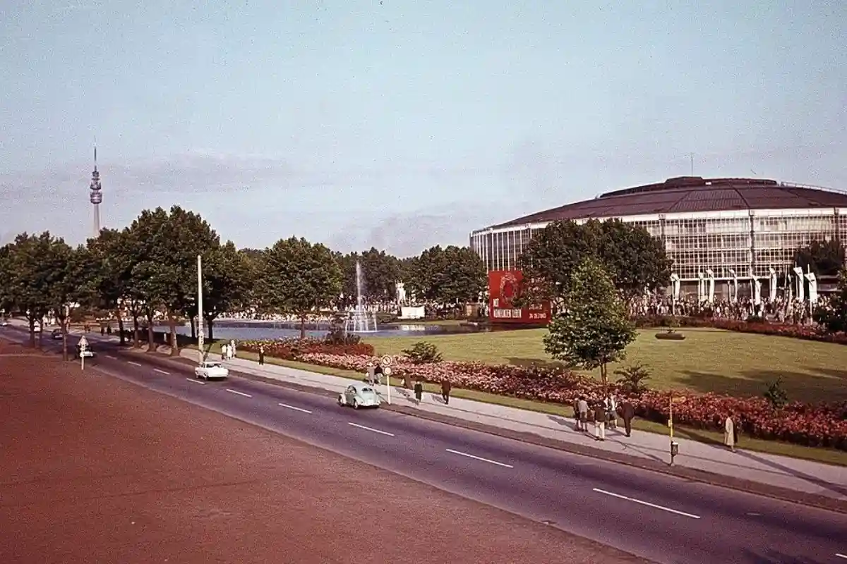 Westfalenhallen Dortmund 1962 год. Фото: Riessdo / wikipedia.org