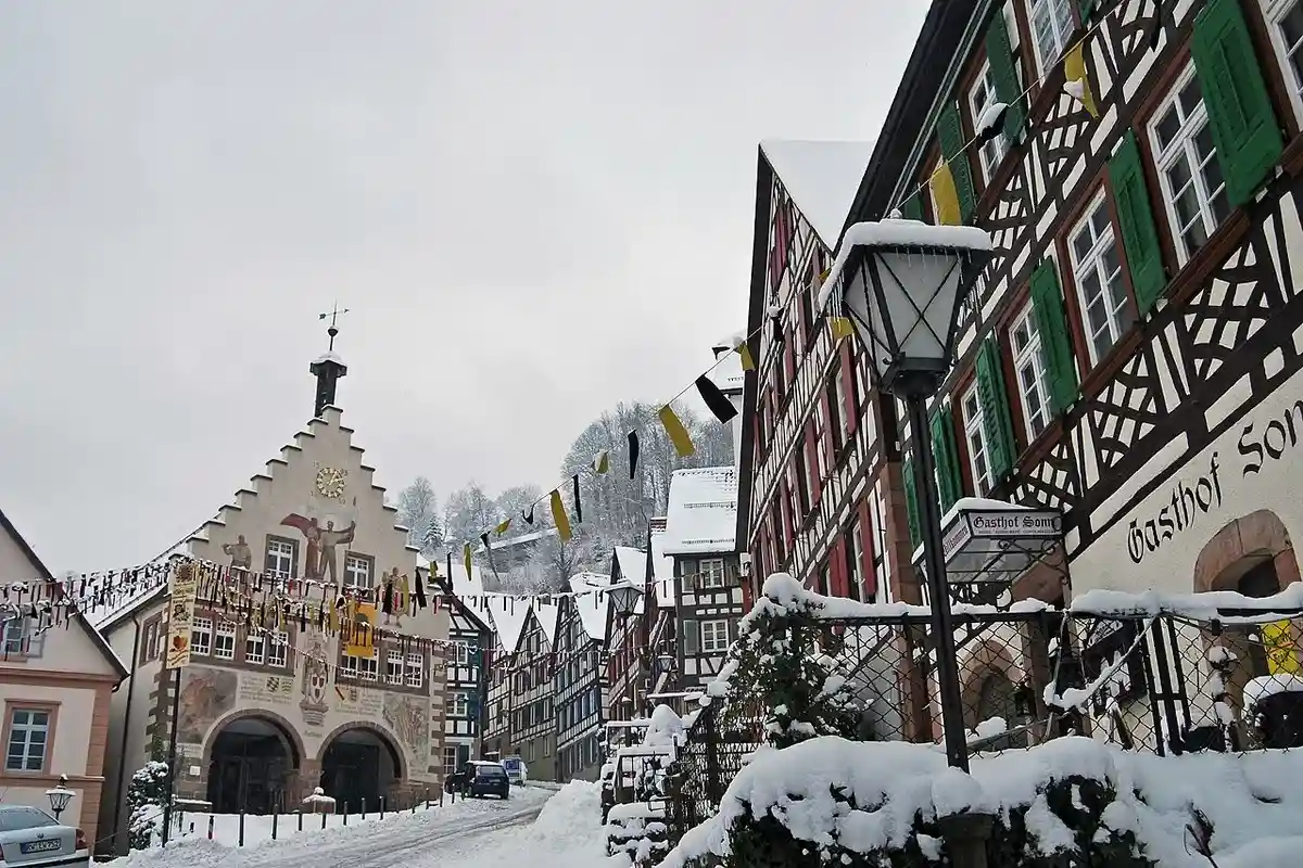 Рыночная площадь зимой. Фото: Gargolla / wikimedia.org