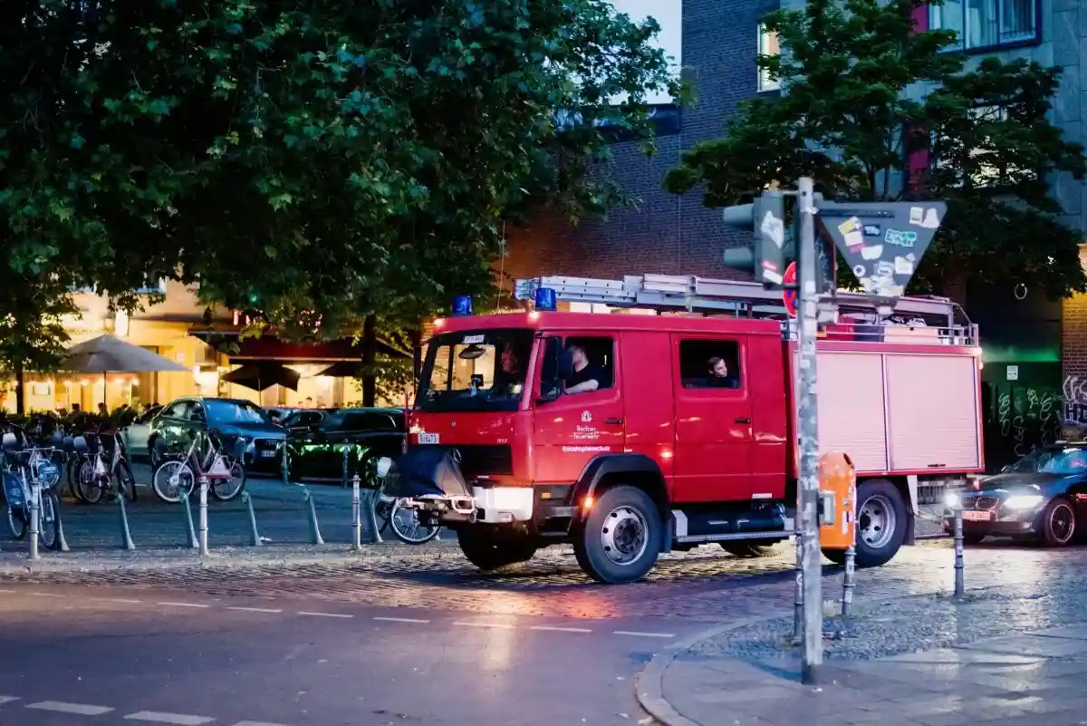 Пожарная машина в Германии Фото: Aleksejs Bocoks / aussiedlerbote.de
