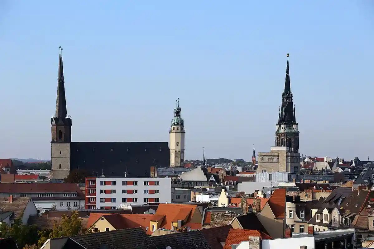 Вид сверху на центр города. Фото: Vincent Eisfeld / wikimedia.org