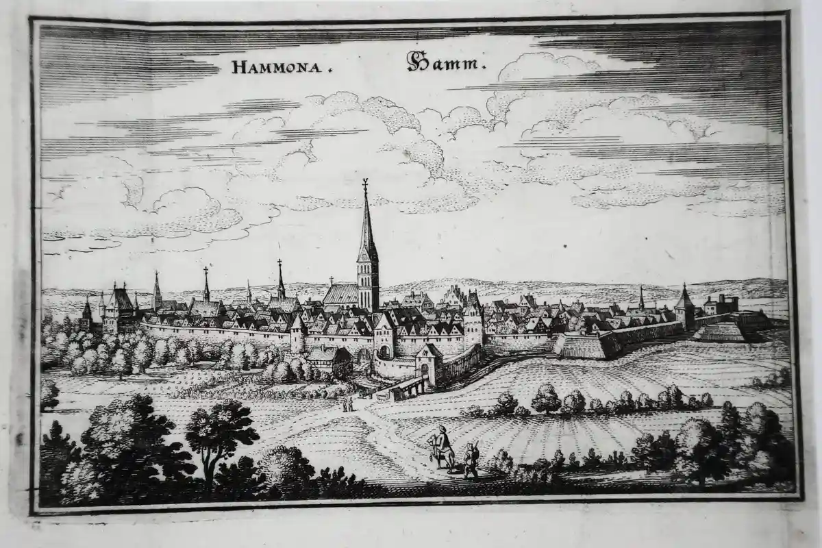 Хамм в 1647 году. Фото: Reckmann / wikimedia.org