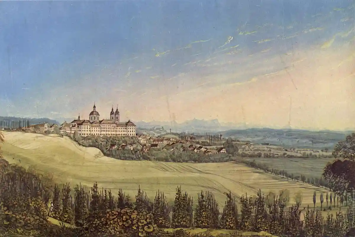 Людвигсбург в 1850 году. Фото: Jakob Eggli / wikimedia.org