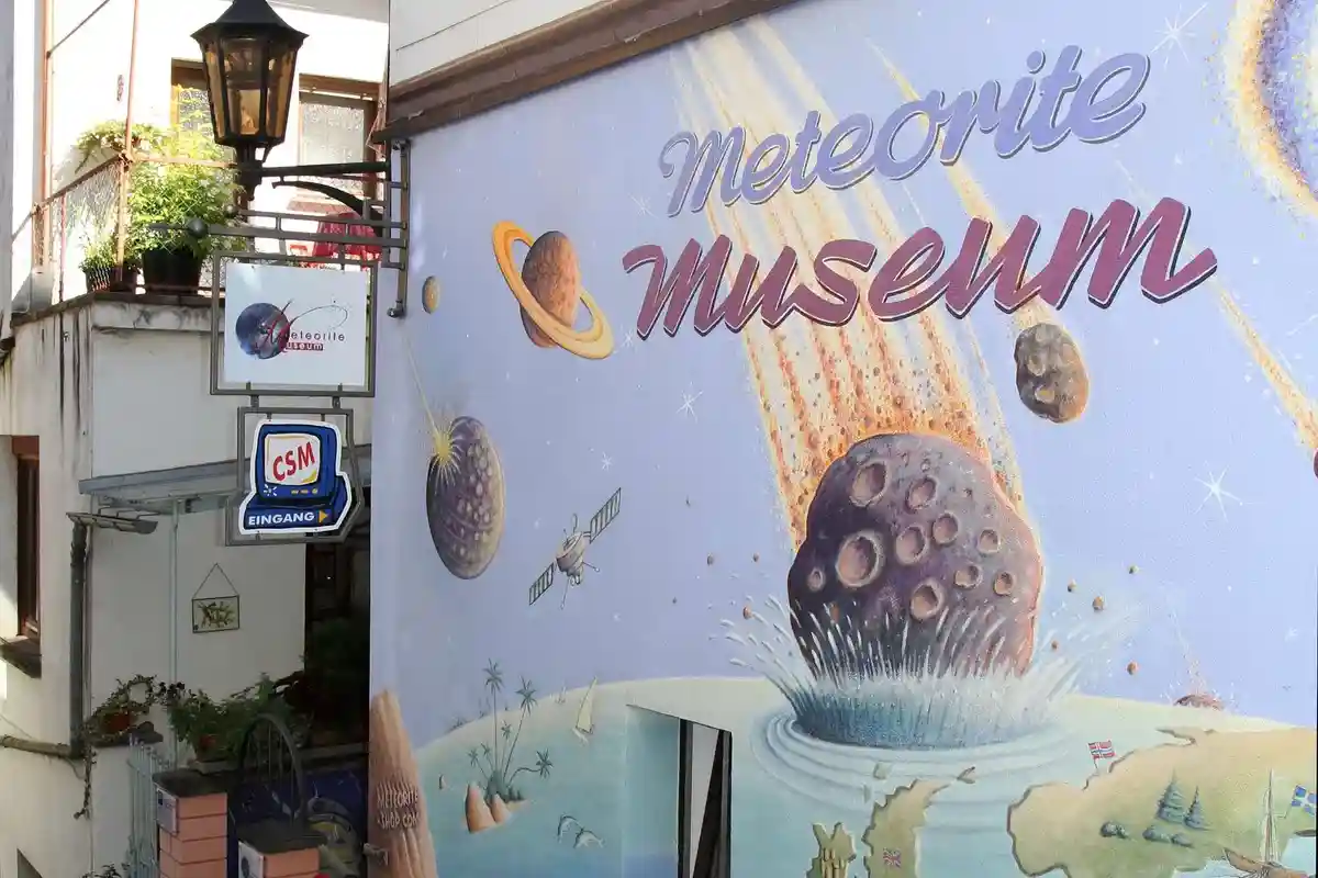 Музей метеоритов в городе Обервезель. Фото: HOWI / wikimedia.org