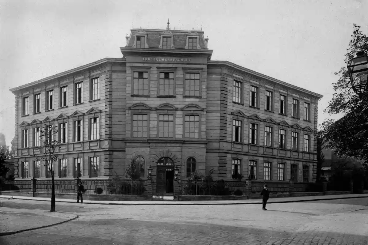 Центр Оффенбах-на-Майне в 1886 году. Фото: wikimedia.org