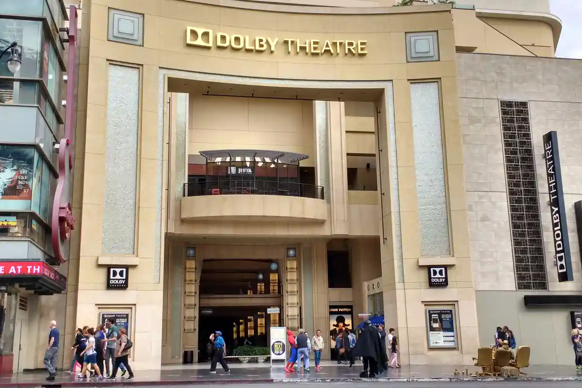 Театр "Долби" в Лос-Анджелесе, в котором проходит церемония "Оскар". Фото: Alex Millauer / Shutterstock.com.