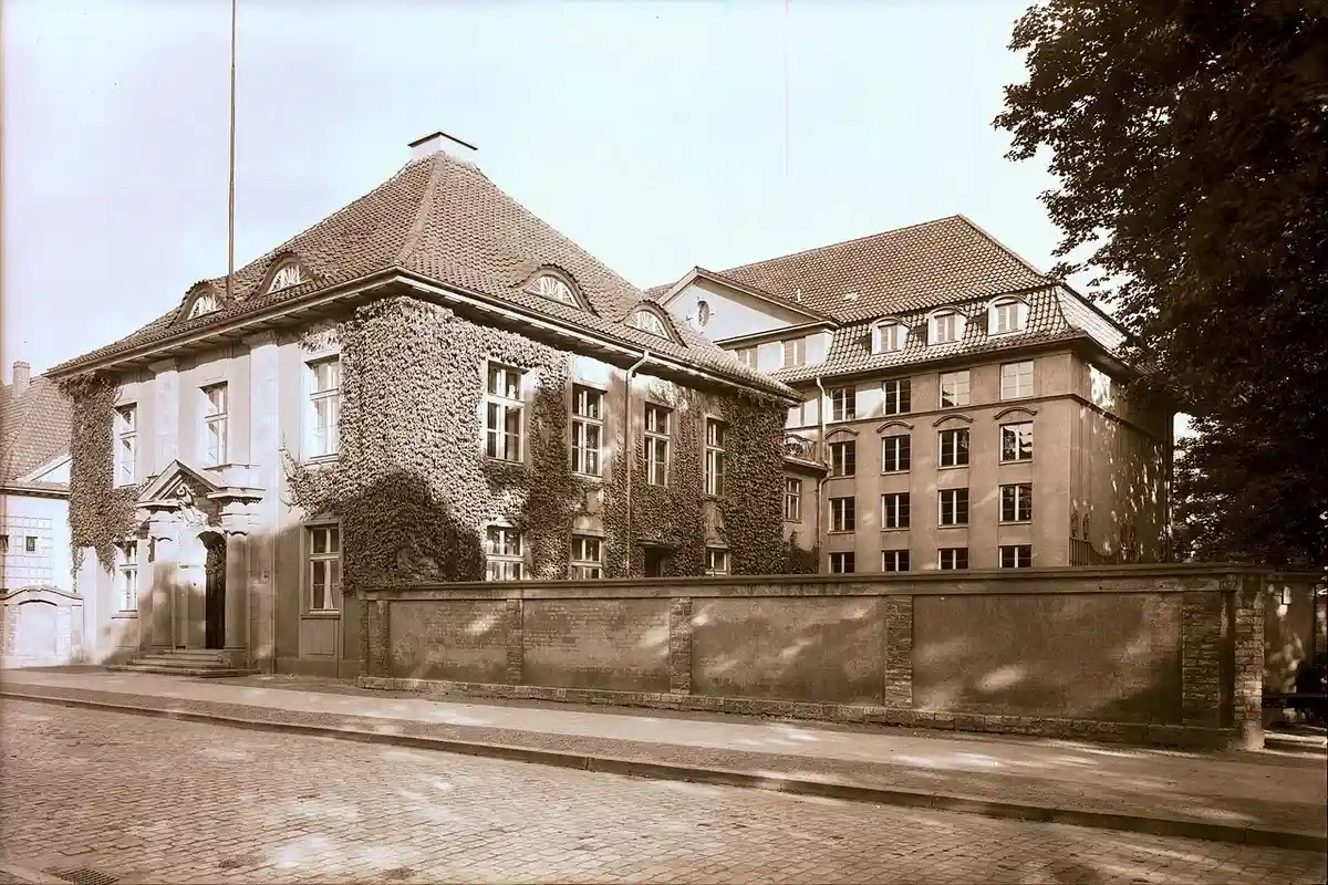 Улица города Оснабрюк в 1933 году. Фото: wikimedia.org