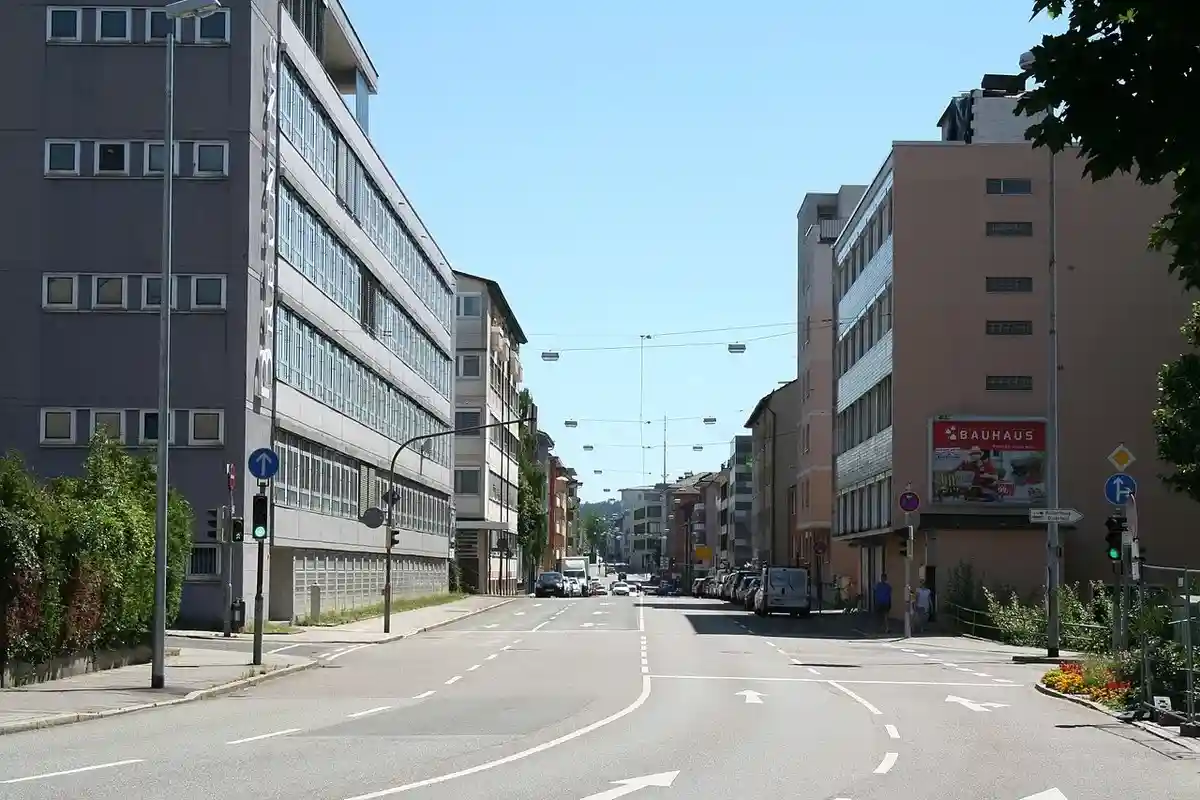 Улицы современного города Пфорцхайм. Фото: Einsamer Schütze / wikimedia.org