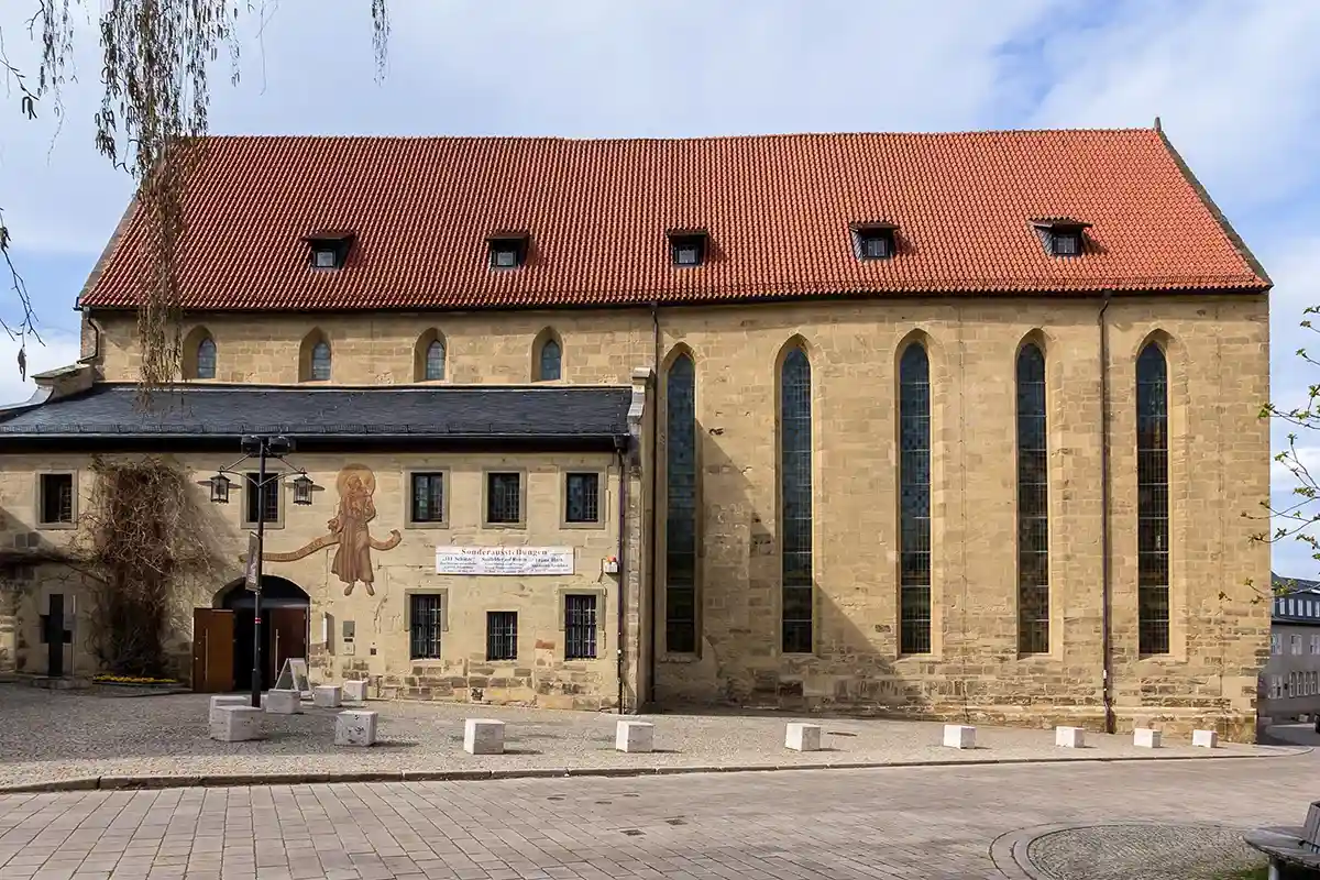 Южный фасад бывшей монастырской церкви. Фото Wikimedia