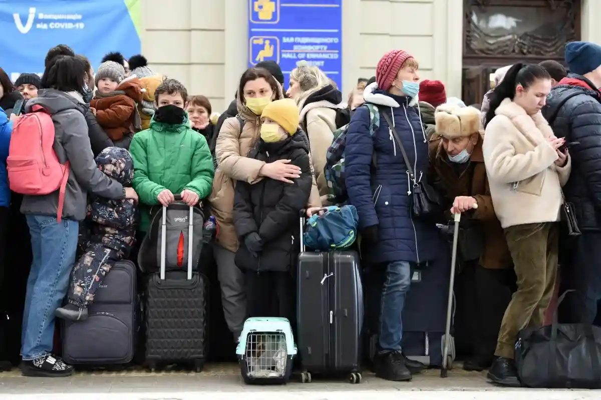 В центральную Германию прибыло около 3600 беженцев из Украины