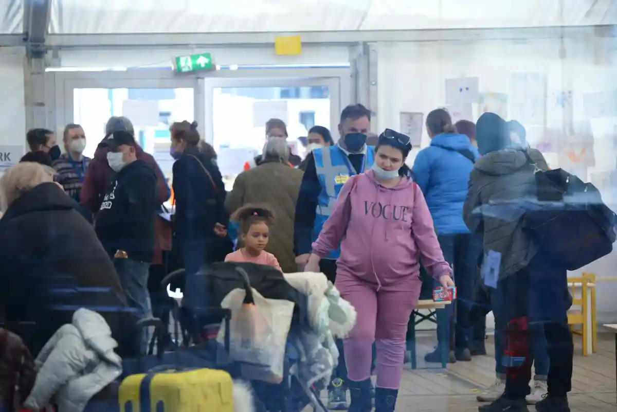 Украинские беженцы в Германии. Фото: aussiedlerbote.de
