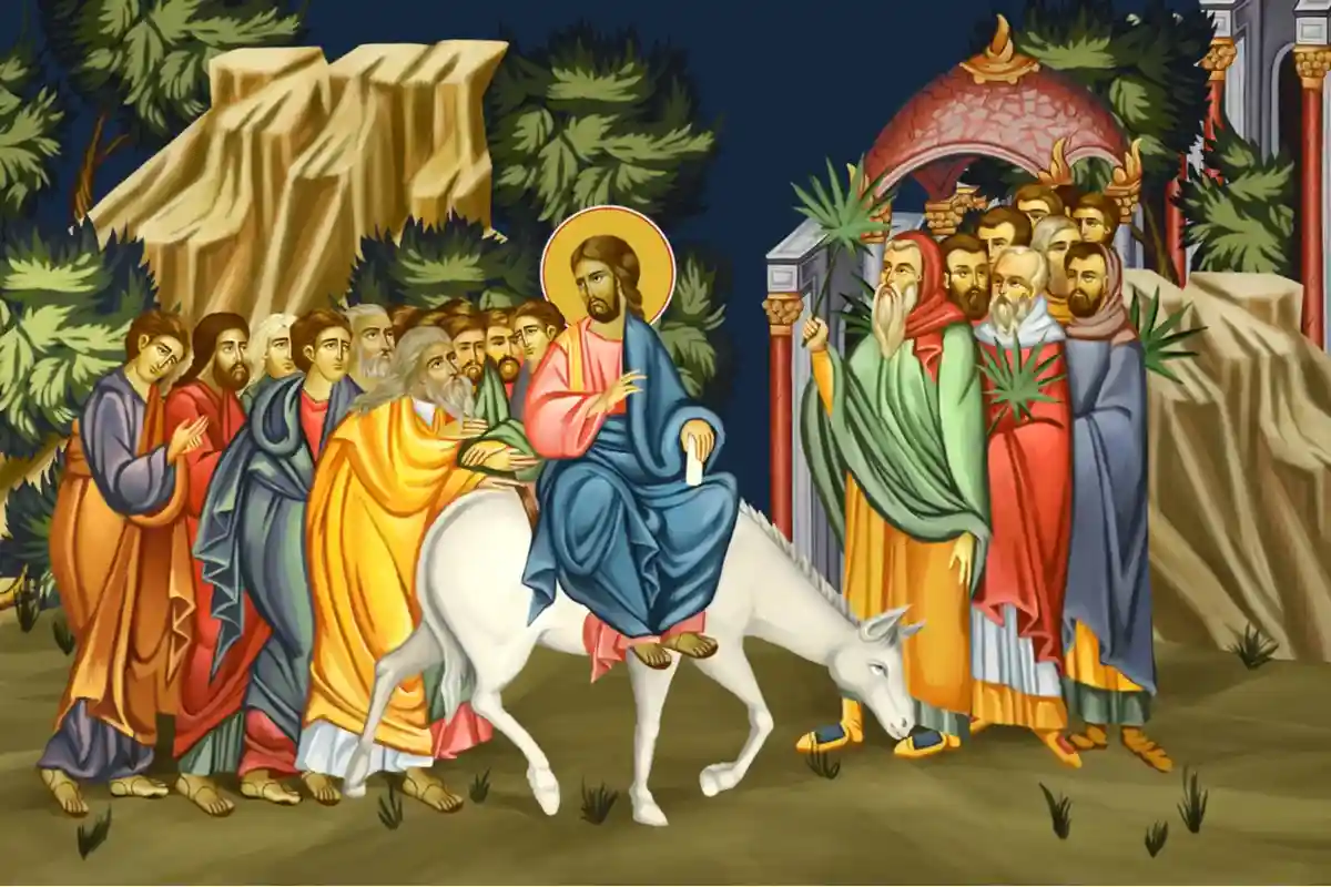 Триумфальный въезд Иисуса в Иерусалим Фото: Julia Raketic / Shutterstock.com