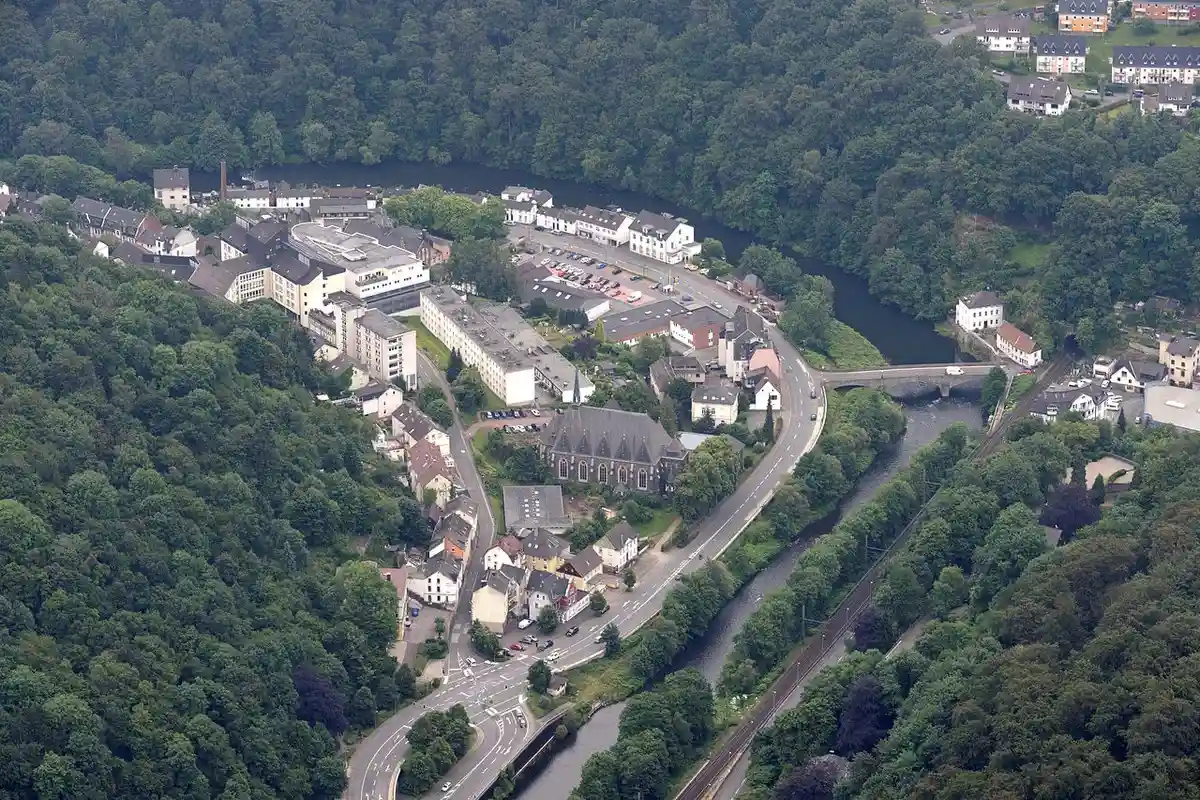 Вид сверху на город Альтена. Фото: Petra Klawikowski / wikimedia.org