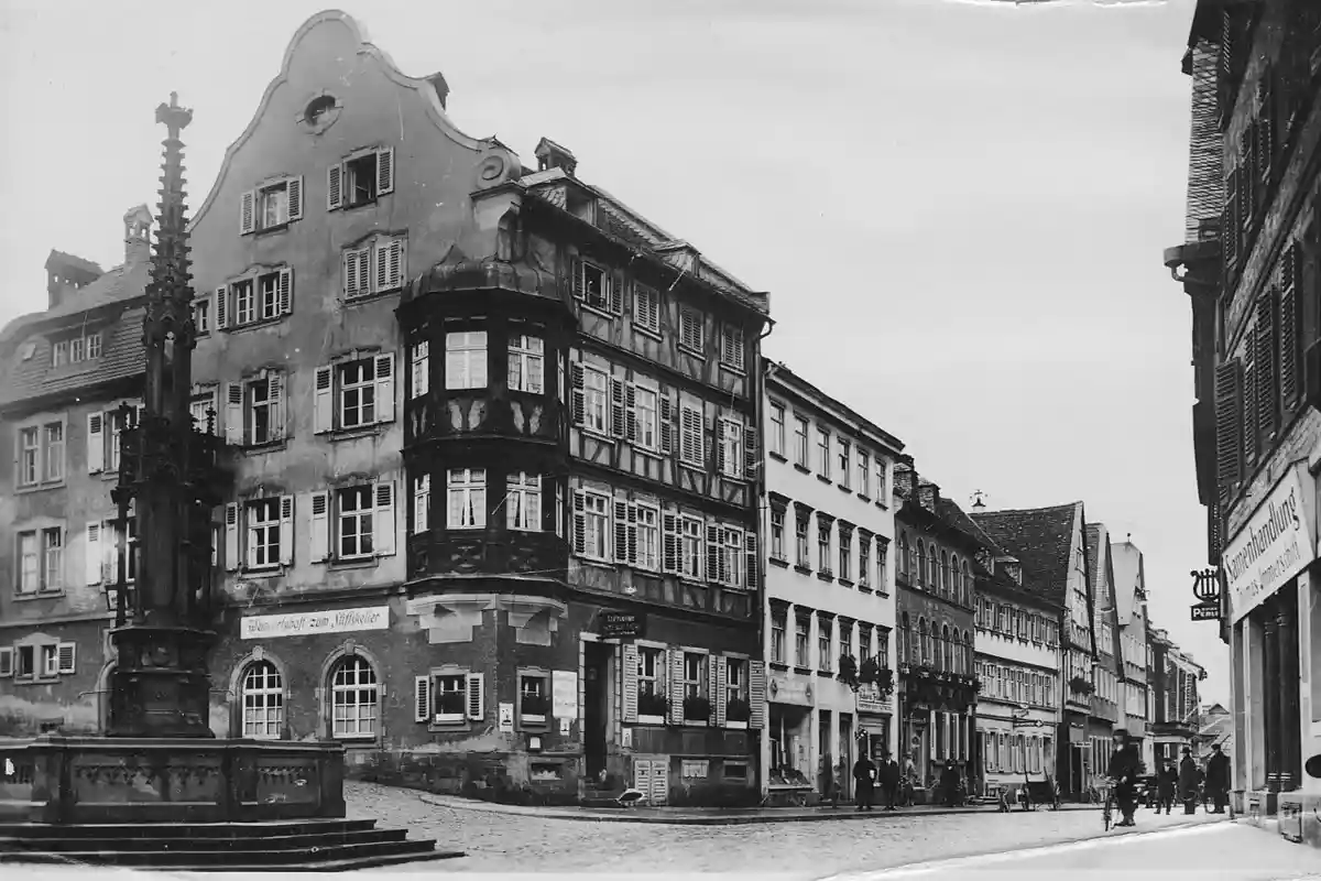 Ашаффенбург в 1930 году. Фото: Carl Hartmann / wikimedia.org