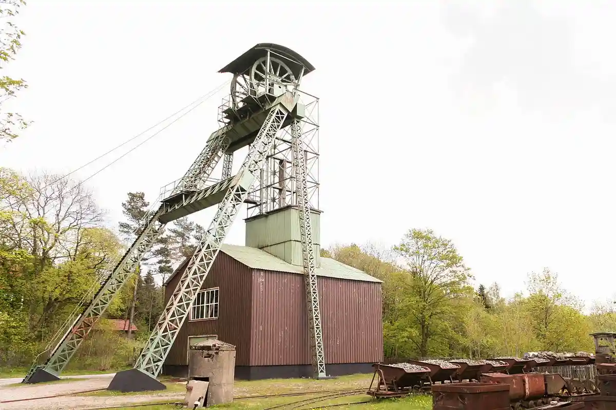 Старейший из сохранившихся стальных шахтных коперов в Германии в городе Клаусталь-Целлерфельд. Фото: Heinz-Josef Lücking / wikimedia.org