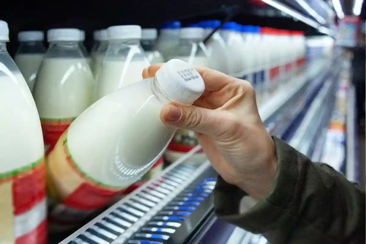 В лучшем случае сейчас потребители платят 88 центов за литр ультрапастеризованного молока. В этом году цена вырастет до 1,05 евро. Фото: 8th.creator / Shutterstock.com