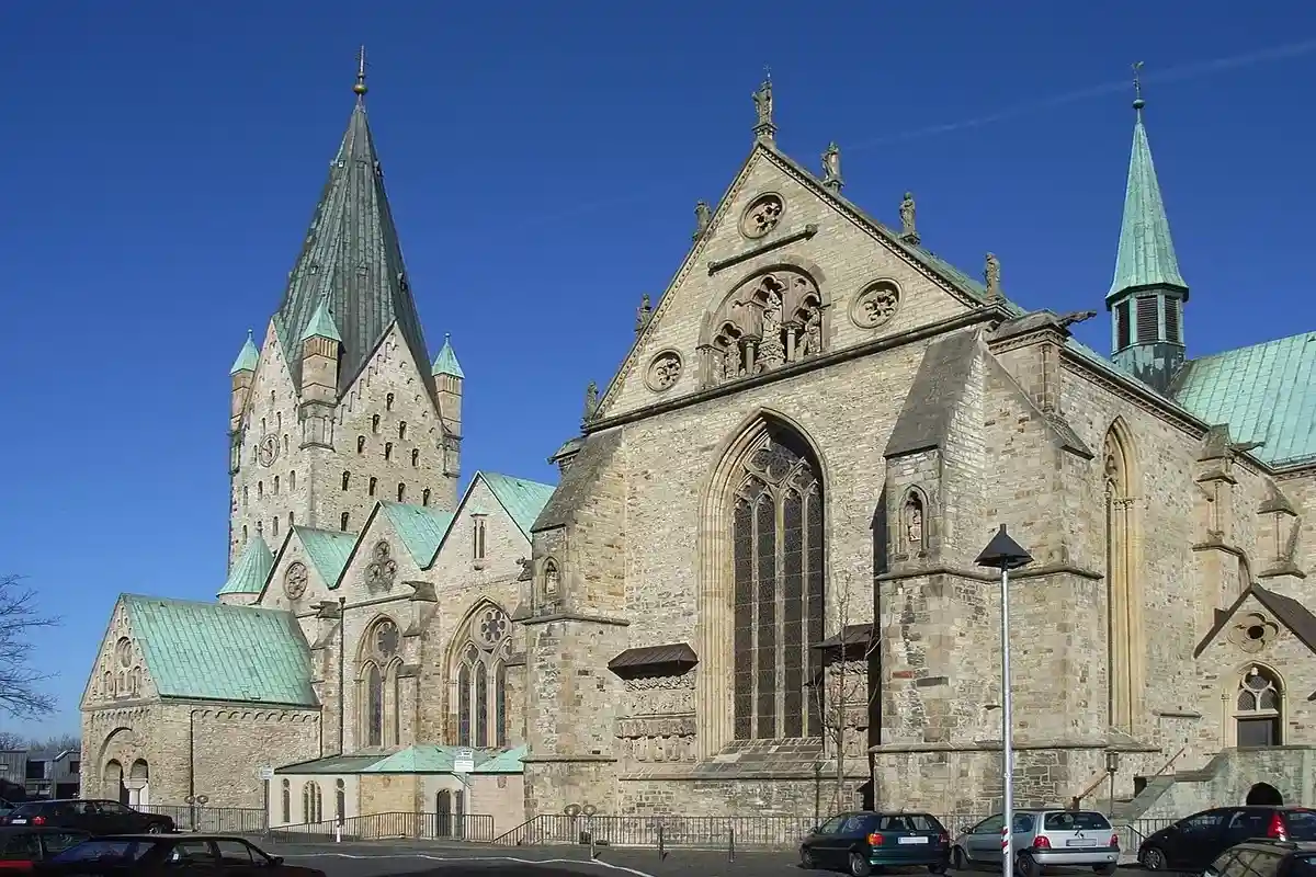 Главный собор города Падерборн. Фото: Efgeka / wikimedia.org