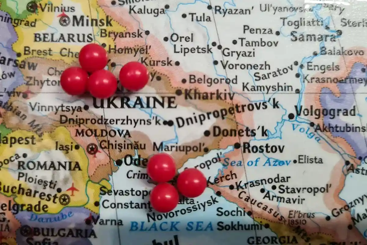 Как изменится карта Украины и России после этой войны? Фото: unsplash.com