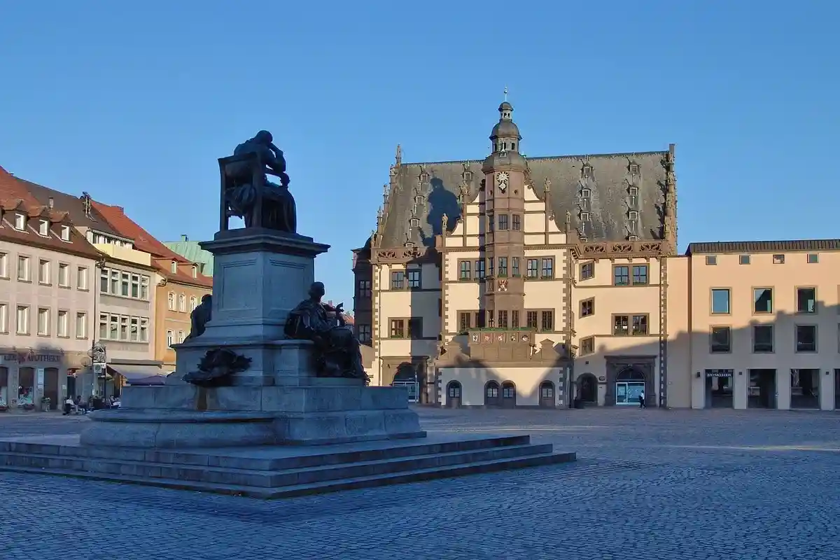 Центральная площадь города Швайнфурт. Фото: Tilman2007 / wikimedia.org