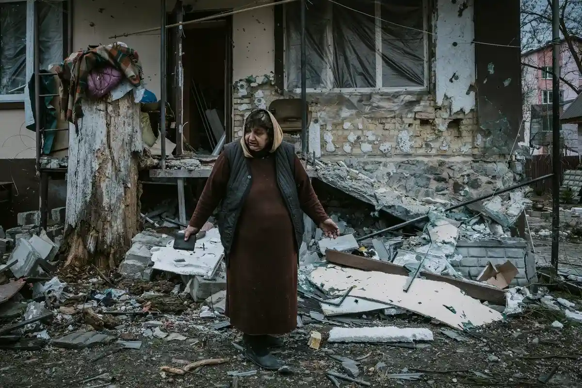 Жители украинских сел поделились ужасами войны