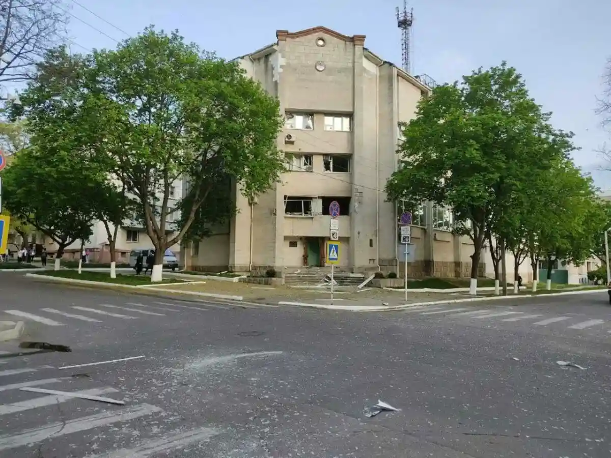 В Приднестровье расстреляли здание МГБ