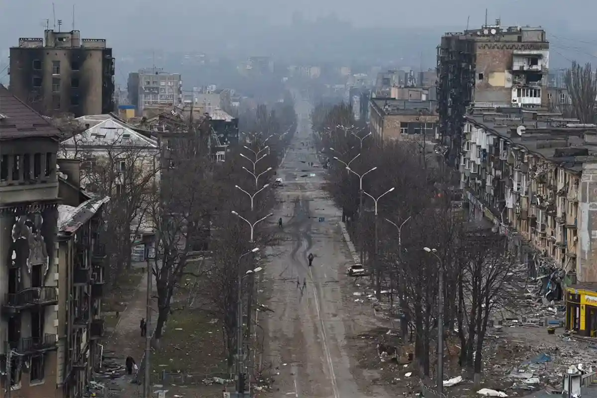 Разрушенный Мариуполь. Фото: Reuters