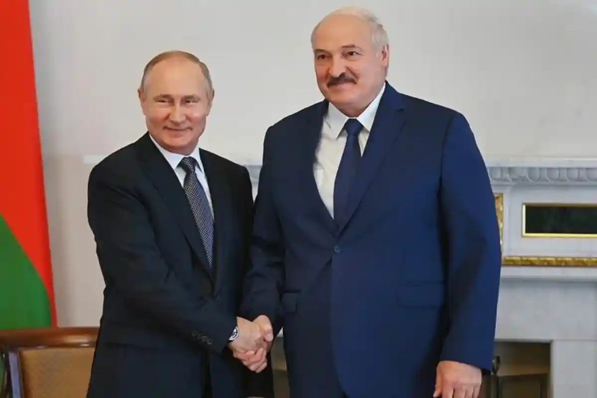 встреча Лукашенко и Путина