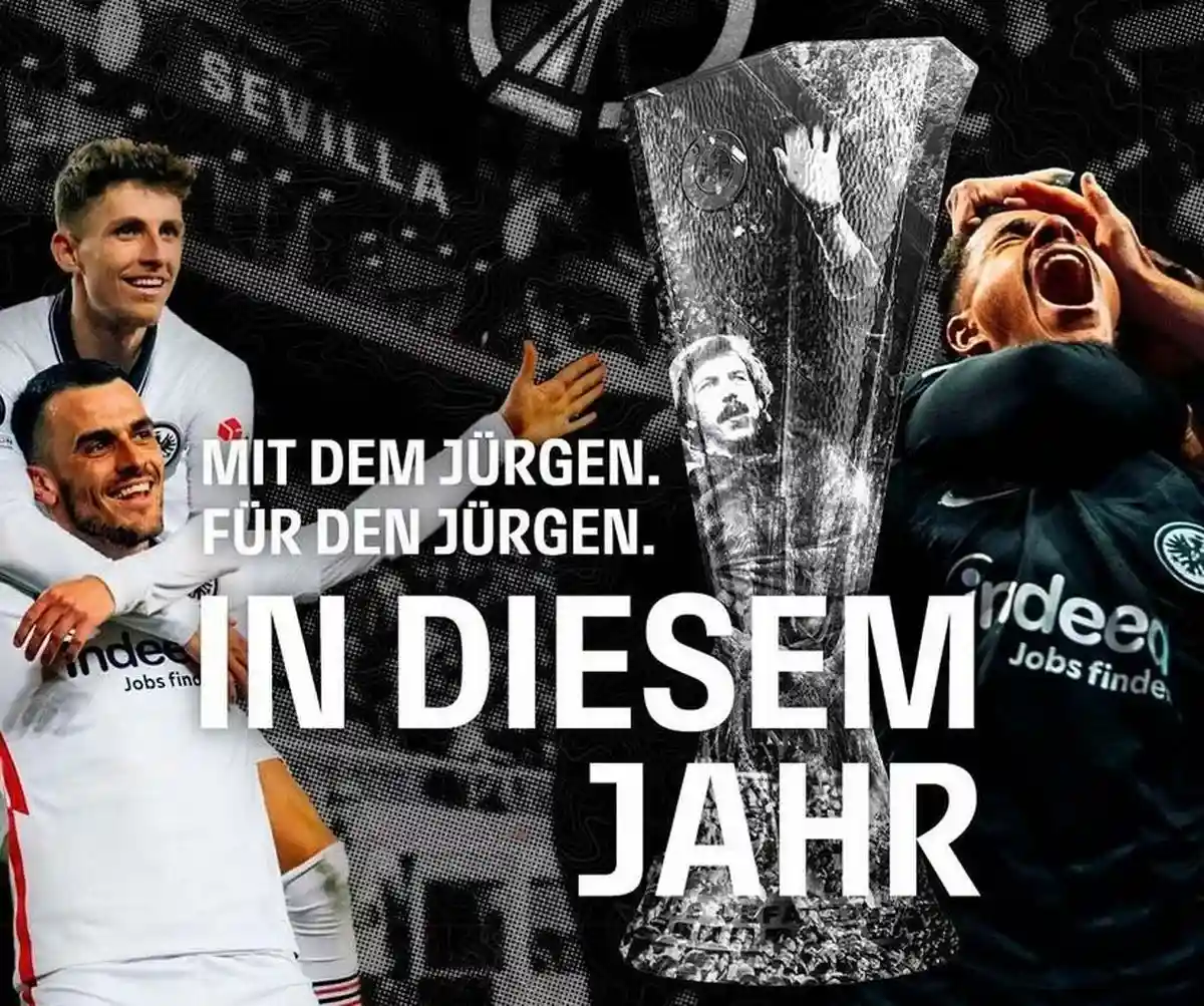 «Айнтрахт» в финале Лиги Европы: фанаты ликуют прямо на поле. Фото: eintrachtfrankfurt/instagram.com