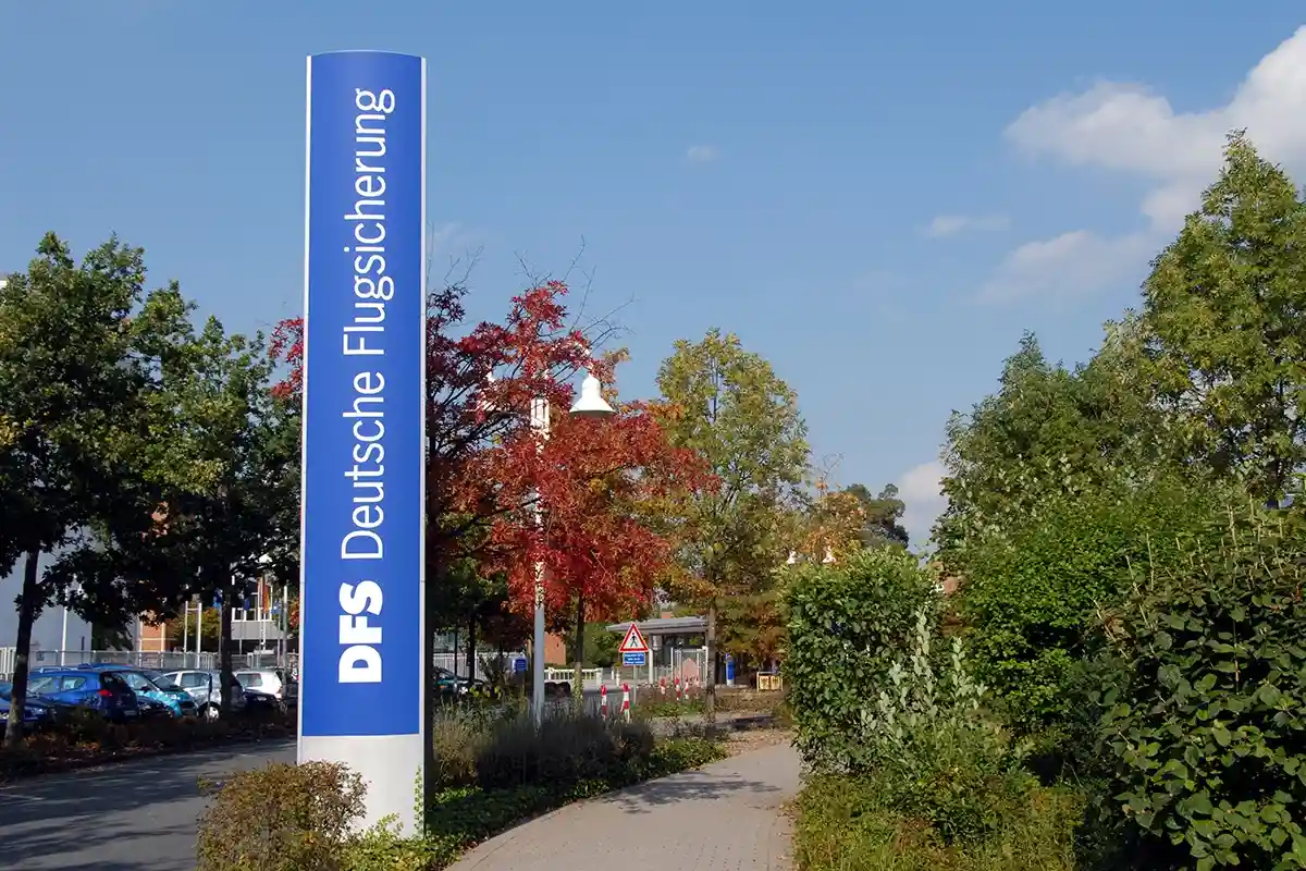Штаб-квартира Deutsche Flugsicherung в Лангене. DFS является компанией, отвечающей за управление воздушным движением в Германии. Фото: shutterstock.com