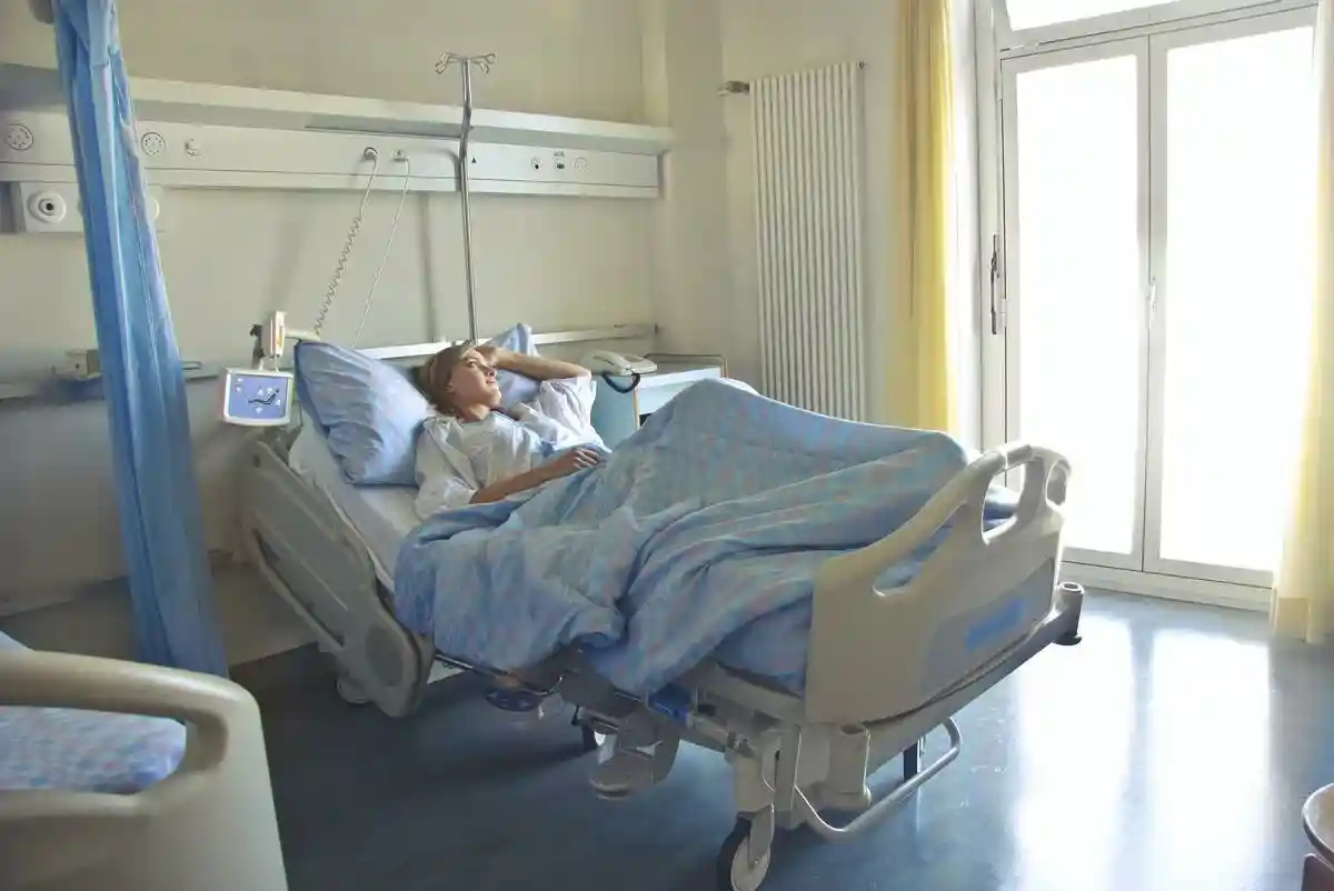 Немецкая больница для украинских беженцев