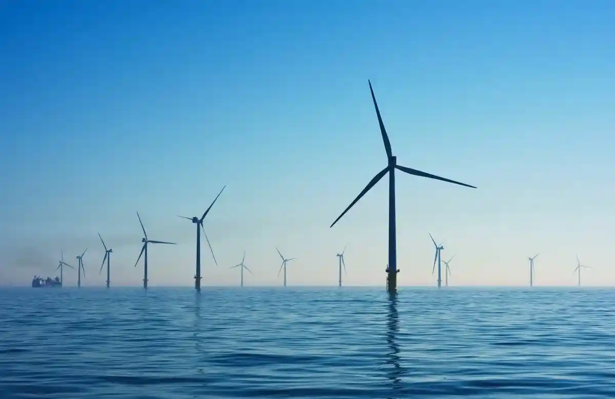 Германия удвоит мощность ветряных турбин в Балтийском море.