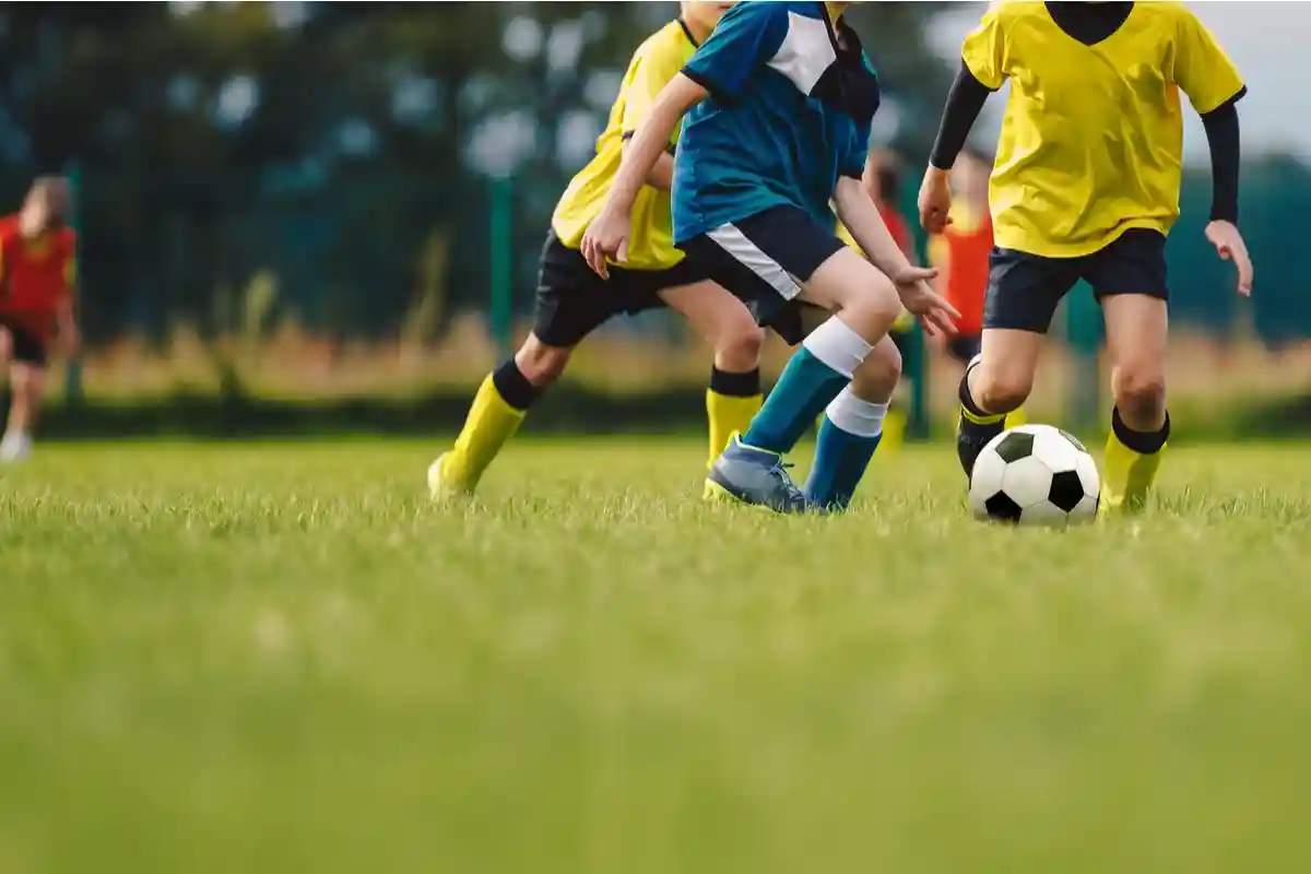 Игра в футбол в Германии. Фото: matimix / Shutterstock.com