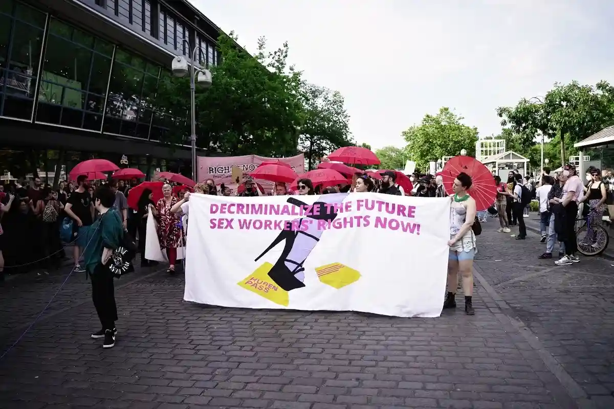 демонстрация секс-работников
